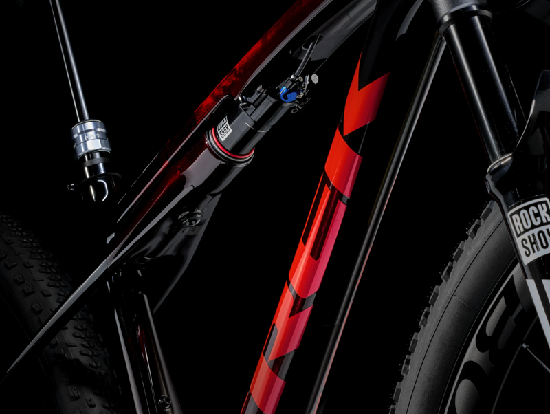 Trek Supercaliber SLR 9.9 XO AXS Full Suspension Mountain Bike 2024 in Carbon Red Smoke-2